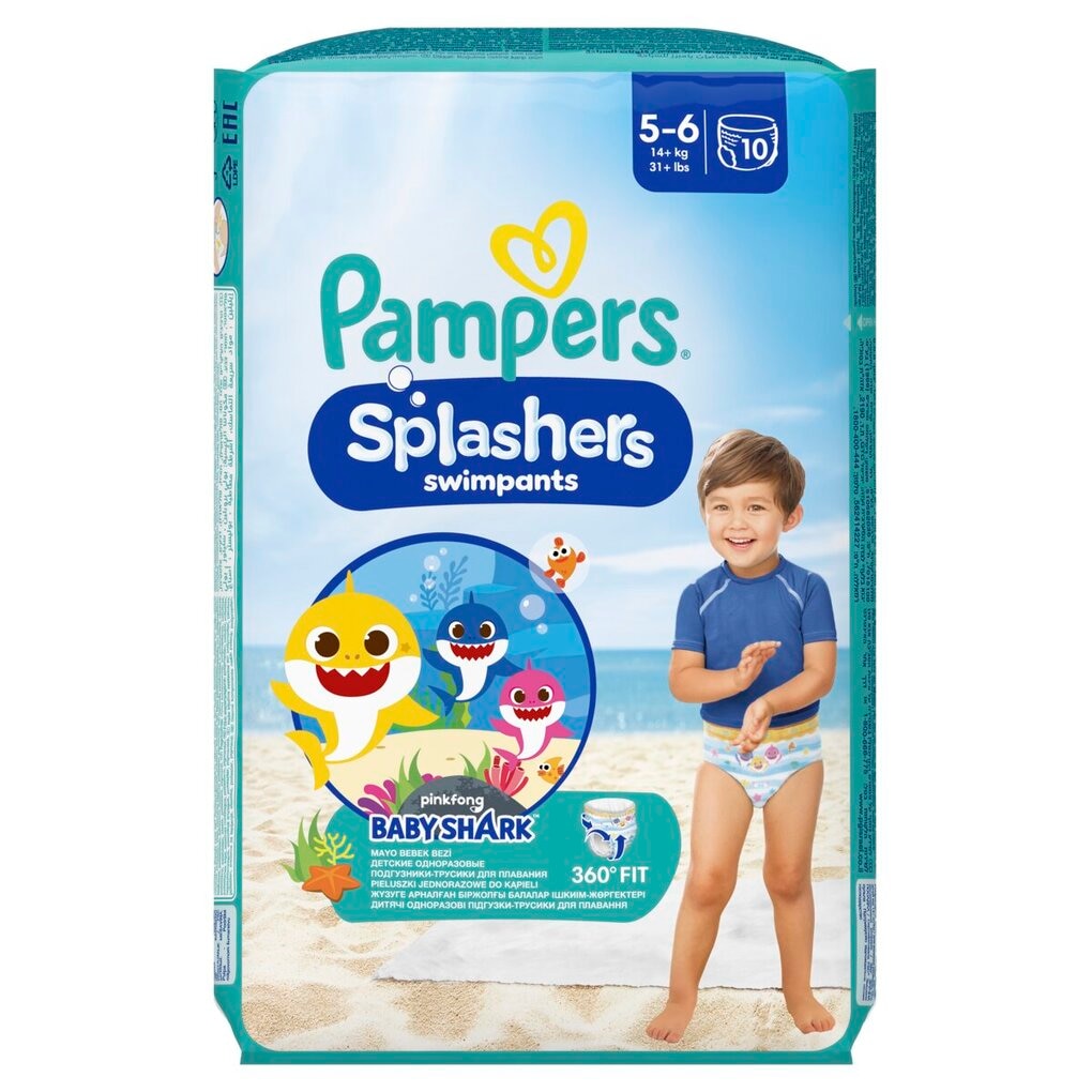 Pampers Splashers Maat 5-6 Zwemluiers Pampers Splashers Maat 5-6 Zwemluiers