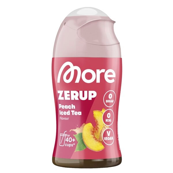 More Zerup Peach Iced Tea Siroop