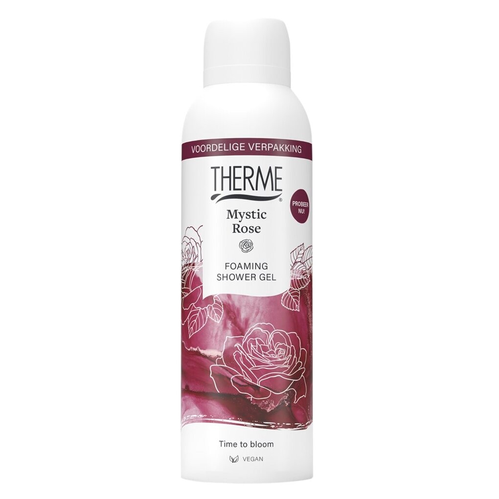 Therme Mystic Rose Foaming Shower Gel