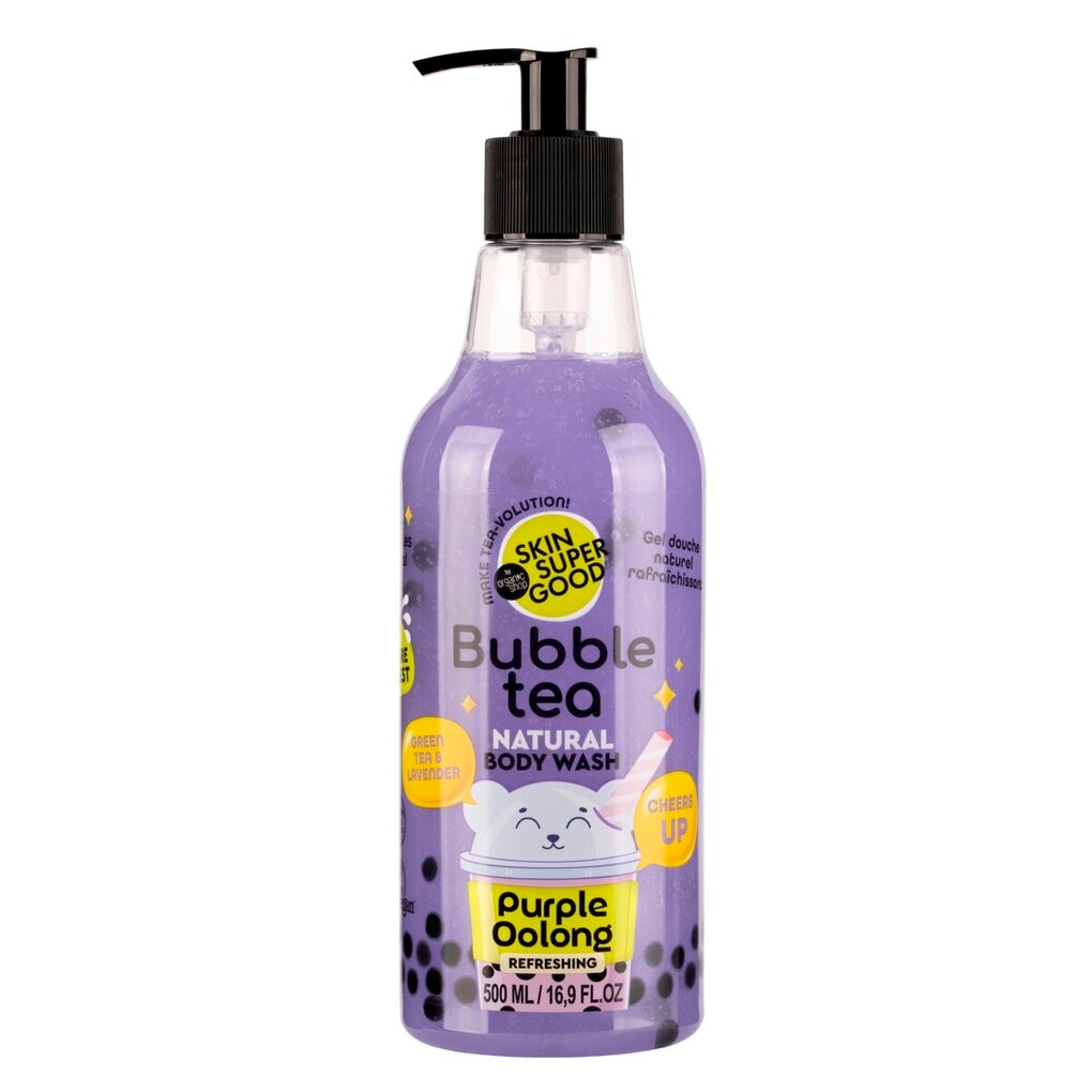 Organic Shop Bubble Tea Purple Oolong Natural Bodywash