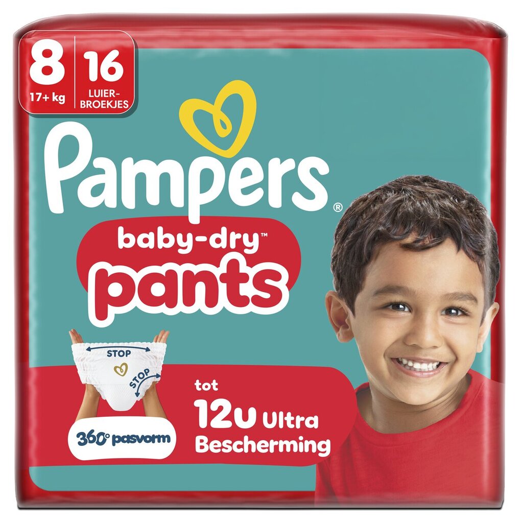 Pampers Baby-Dry Pants Maat 8 Luierbroekjes