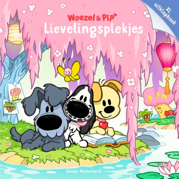 Woezel & Pip Lievelingsplekjes - Guusje Nederhorst XL Uitklapboek