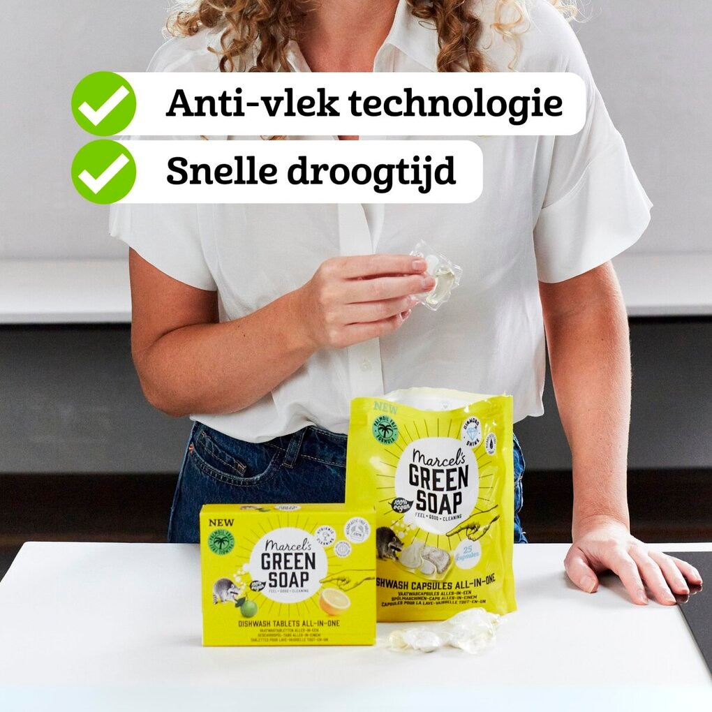 Marcel's Green Soap All-In-One Vaatwascapsules