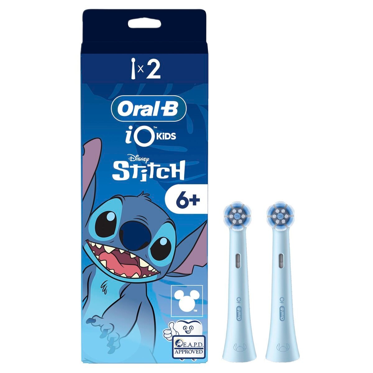 Afbeelding van Oral-B iO Kids Stitch Opzetborstels - 2 stuks