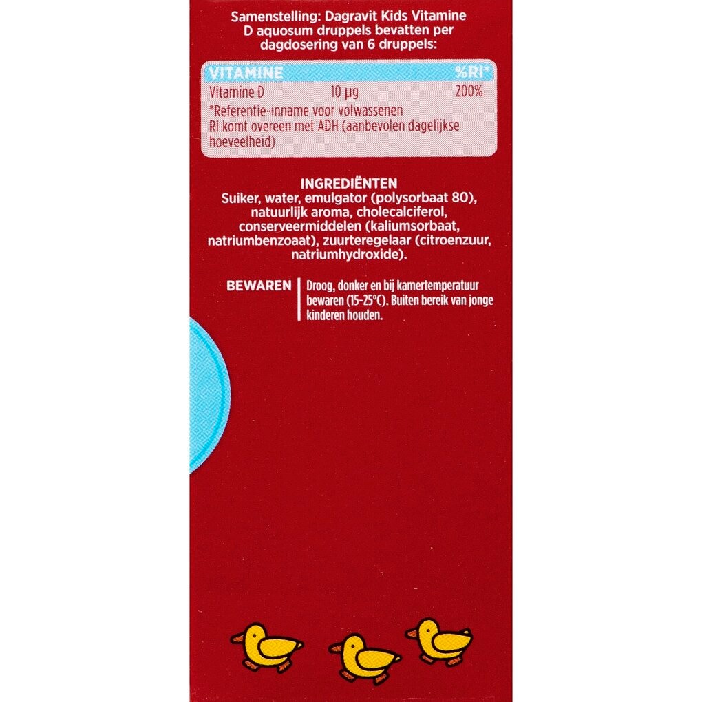 Dagravit Kids Vitamine D Aquosum Druppels