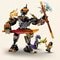 LEGO Ninjago 71854 Cole's Missiemecha en Draak Zane