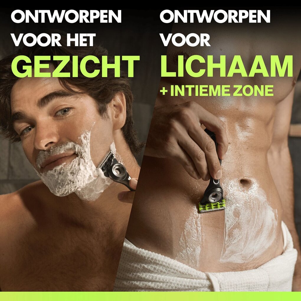 GilletteLabs Face and Body Scheerapparaat Duoverpakking
