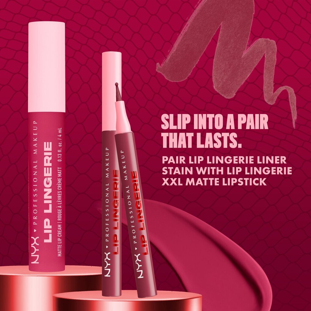 NYX Professional Makeup Lip Lingerie 09 Send Nudes Lipliner Stain