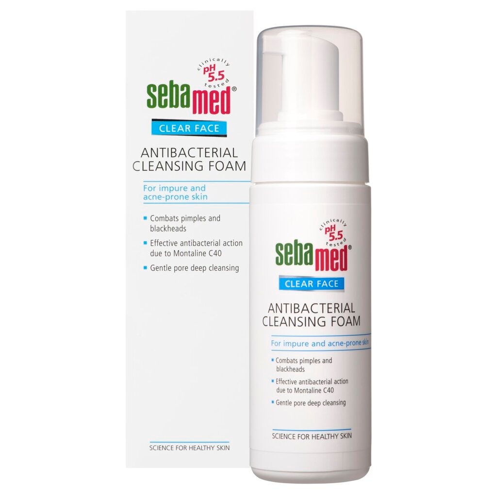 Sebamed Clear Face Antibacterial Cleansing Foam