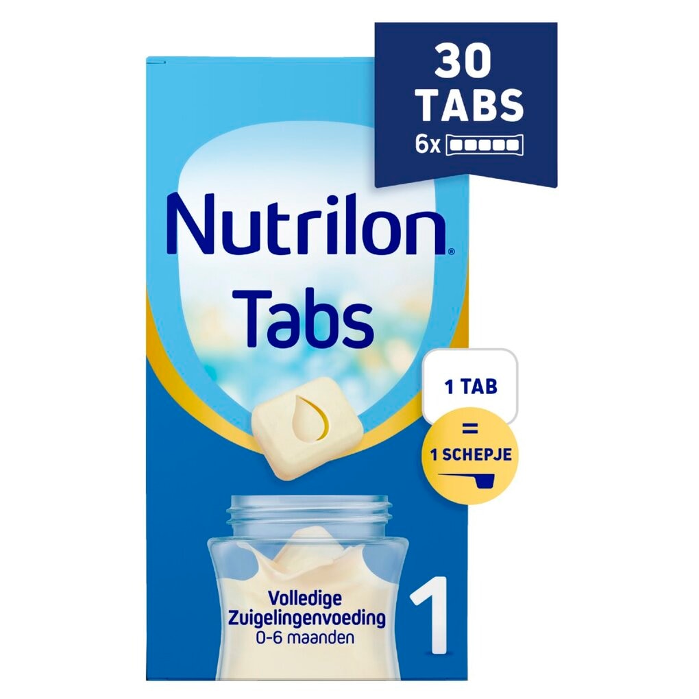 Nutrilon 1 Baby Opvolgmelk 0-6M Tabs Nutrilon 1 Baby Opvolgmelk 0-6M Tabs