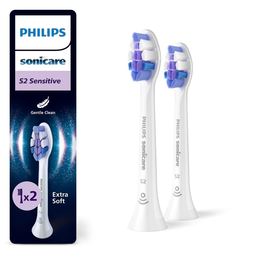 Philips Sonicare Optimal Sensitive HX6052/10 Opzetborstels Philips Sonicare Optimal Sensitive HX6052/10 Opzetborstels
