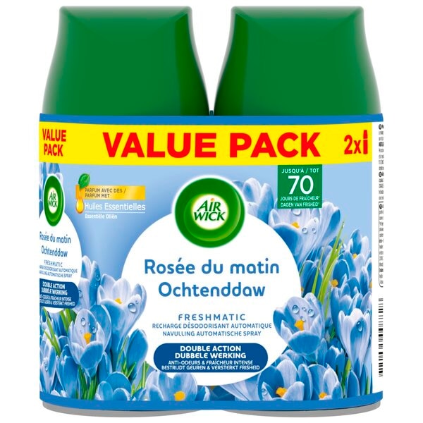 Air Wick Pure Fresh Lentedauw Luchtverfrisser Navulling