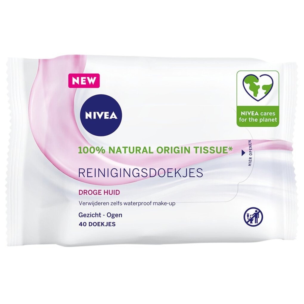 NIVEA 3-In-1 Verzachtende Reinigingsdoekjes