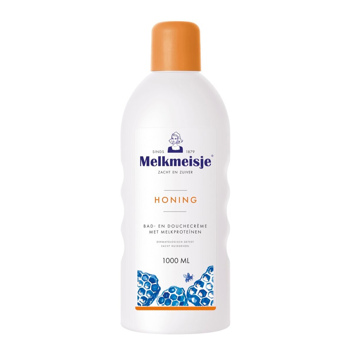 Afbeelding van Melkmeisje Honing Bad & Douchecrème - 1000ml