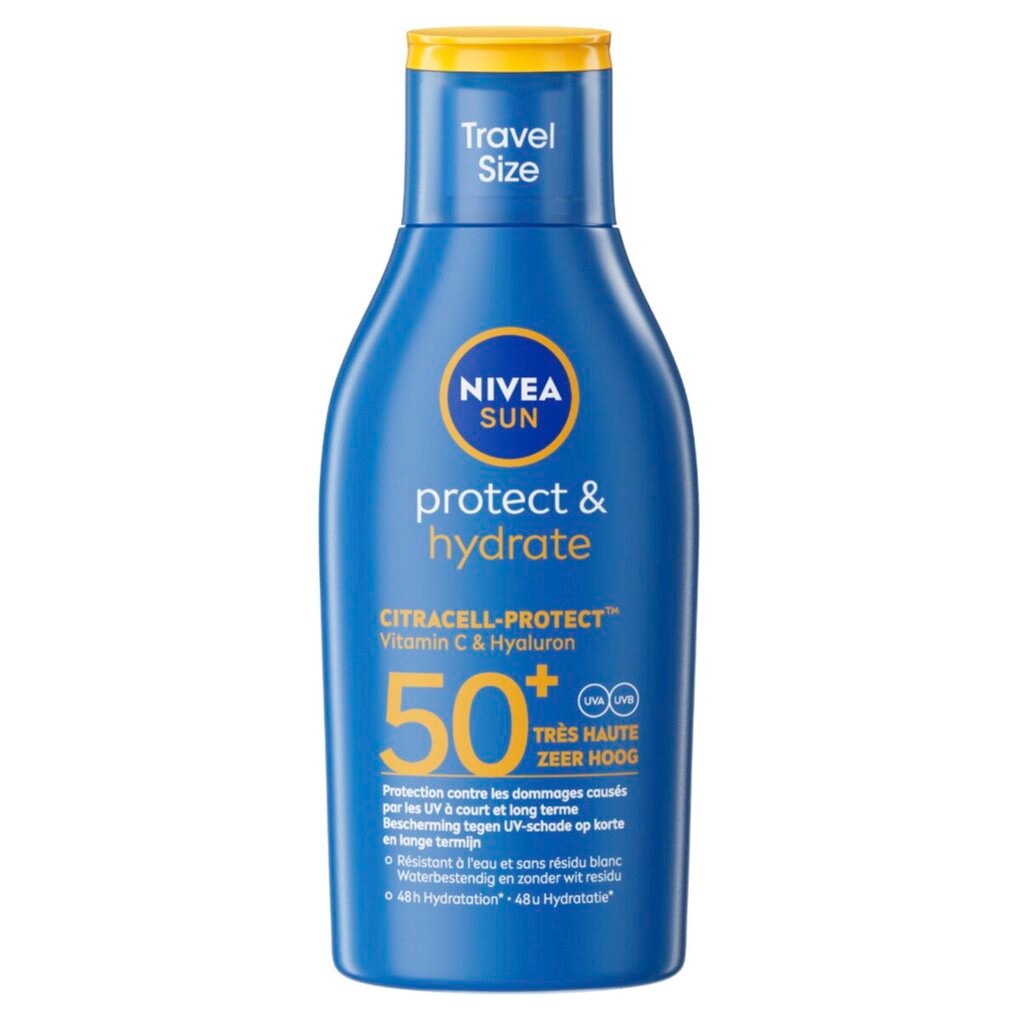 NIVEA Sun Protect & Hydrate SPF50+ Zonnebrandlotion NIVEA Sun Protect & Hydrate SPF50+ Zonnebrandlotion