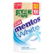 Mentos White Sweet Mint Kauwgom Mentos White Sweet Mint Kauwgom