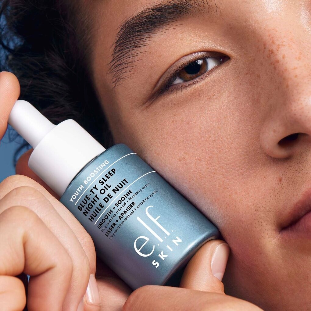 e.l.f. Skin Youth Boosting Blue-Ty Sleep Night Oil