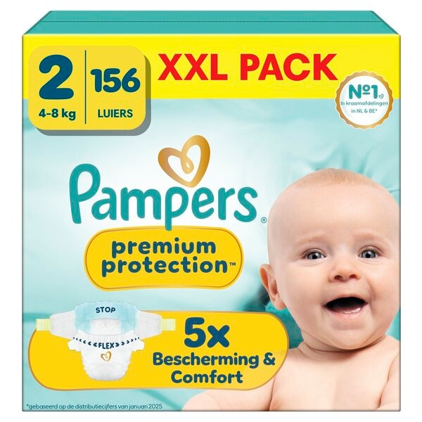 Pampers Premium Protection Maat 2 Luiers