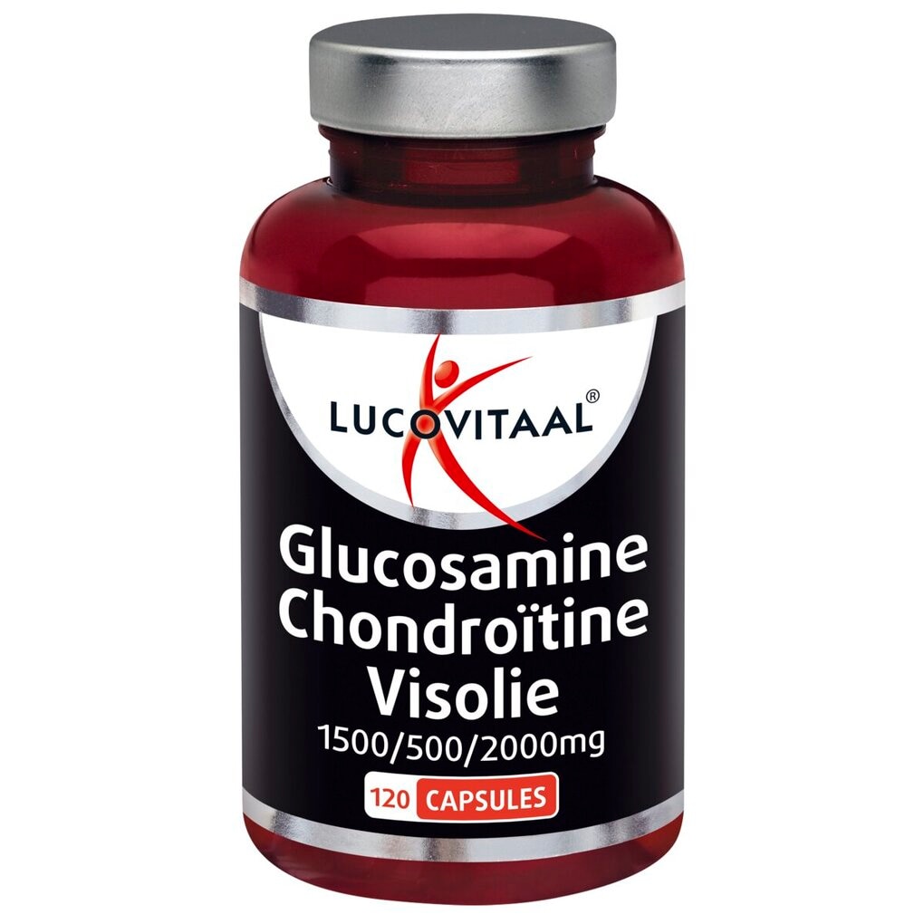 Lucovitaal Glucosamine Chondroïtine Visolie 1500/500/2000mg