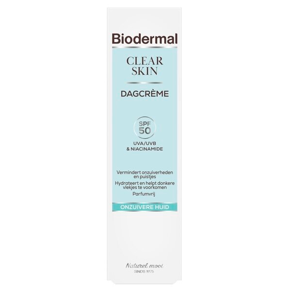 Biodermal Clear Skin SPF50 Dagcrème