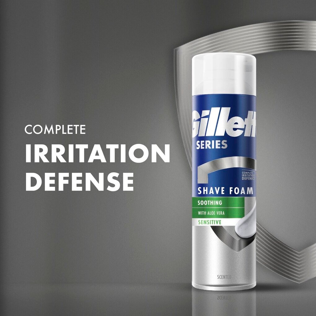 Gillette Series Scheerschuim voor de Gevoelige Huid