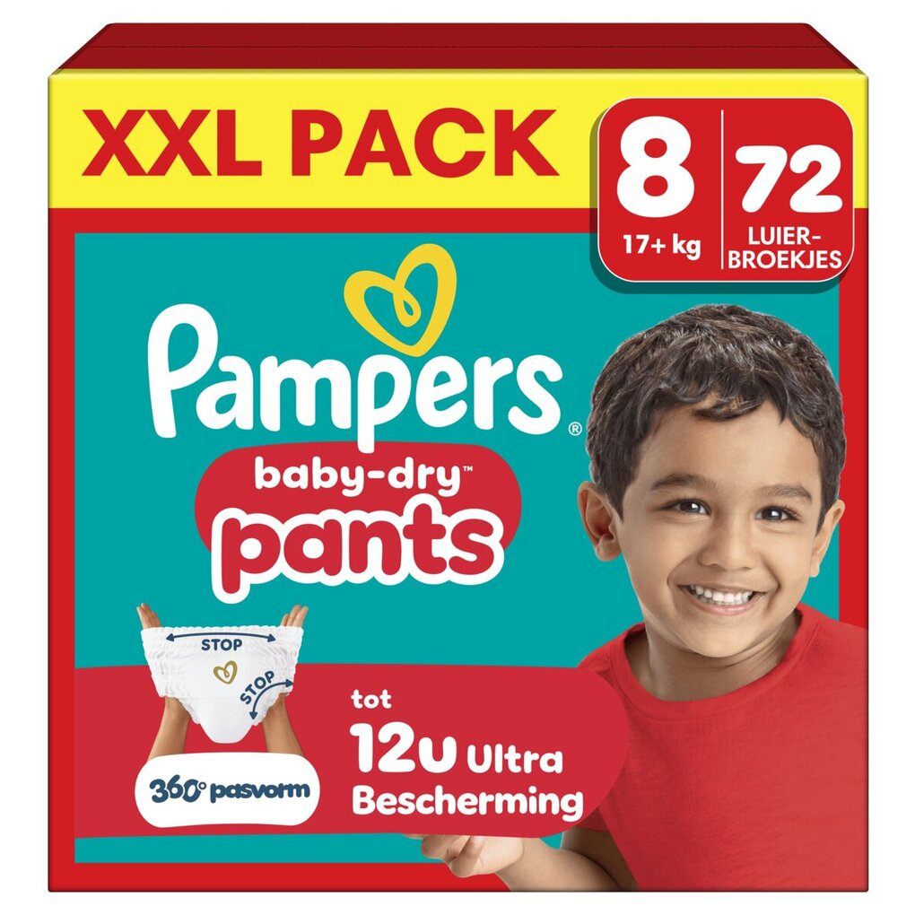 Pampers Baby-Dry Pants Maat 8 Luierbroekjes