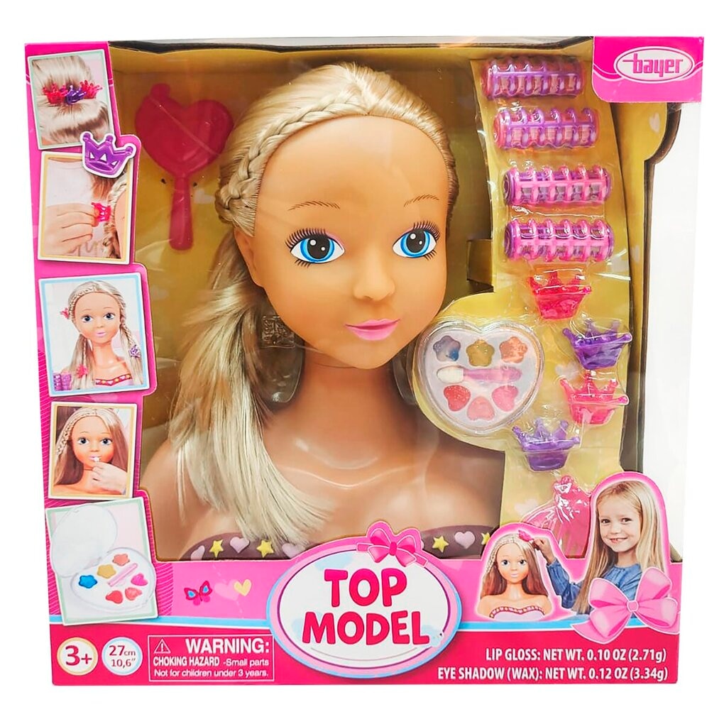 Bayer Topmodel Kapkop met Make-up Bayer Topmodel Kapkop met Make-up