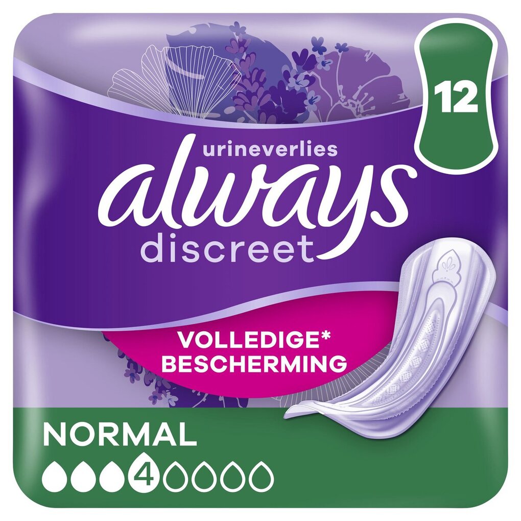Always Discreet Normal Incontinentieverband voor Urineverlies