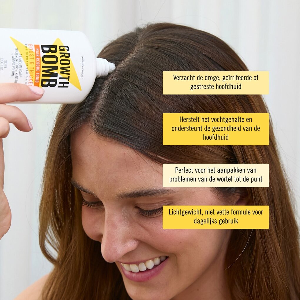 Growth Bomb Boost & Thicken Hair Rescue Tonic