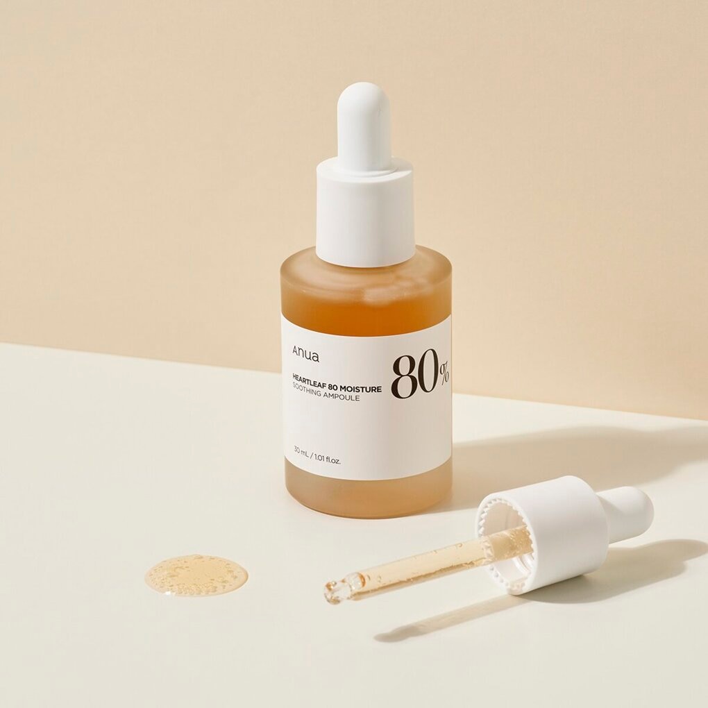 Anua Heartleaf 80 + Panthenol Moisture Soothing Ampoule