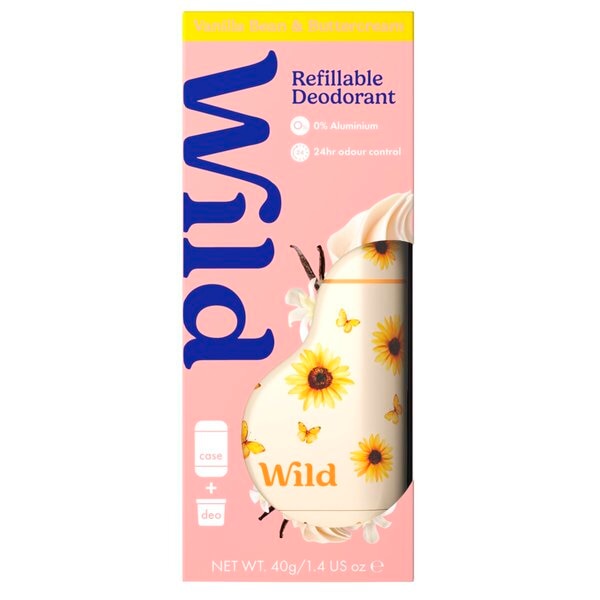 Wild Vanilla Bean & Buttercream Navulbare Deodorant Stick
