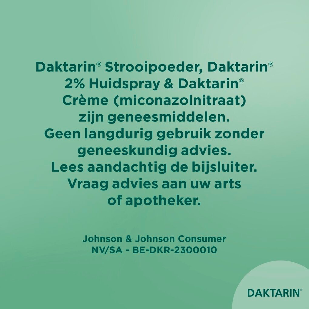 Daktarin Miconazolnitraat 20mg/g Strooipoeder