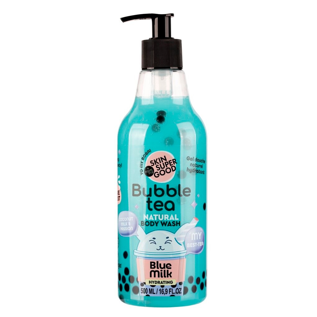Organic Shop Bubble Tea Blue Milk Natural Bodywash