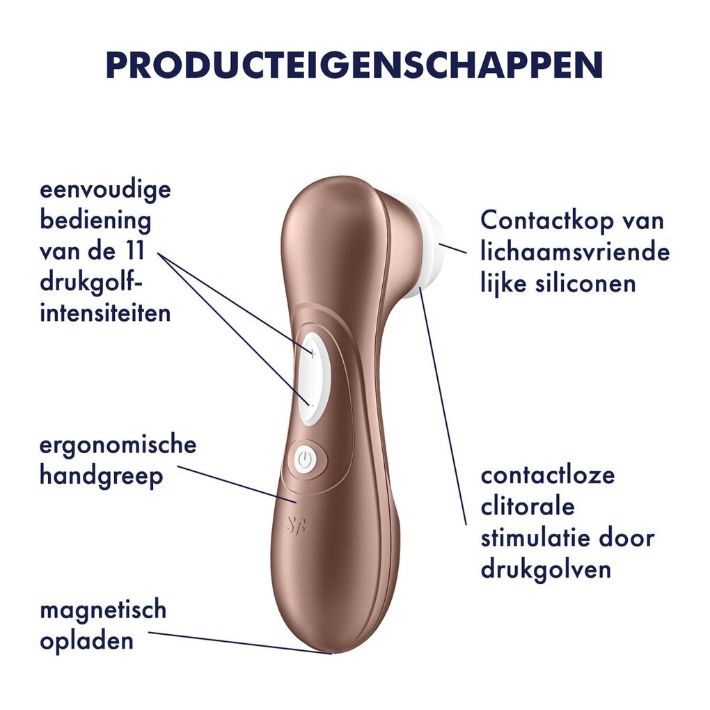 Satisfyer Pro 2 Air Pulse Stimulator Vibrator