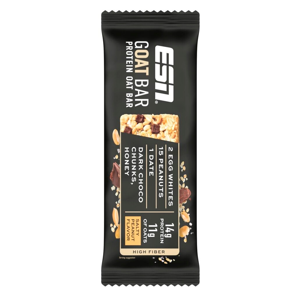 ESN Goat Bar Salty Peanut Protein Oat Bar ESN Goat Bar Salty Peanut Protein Oat Bar