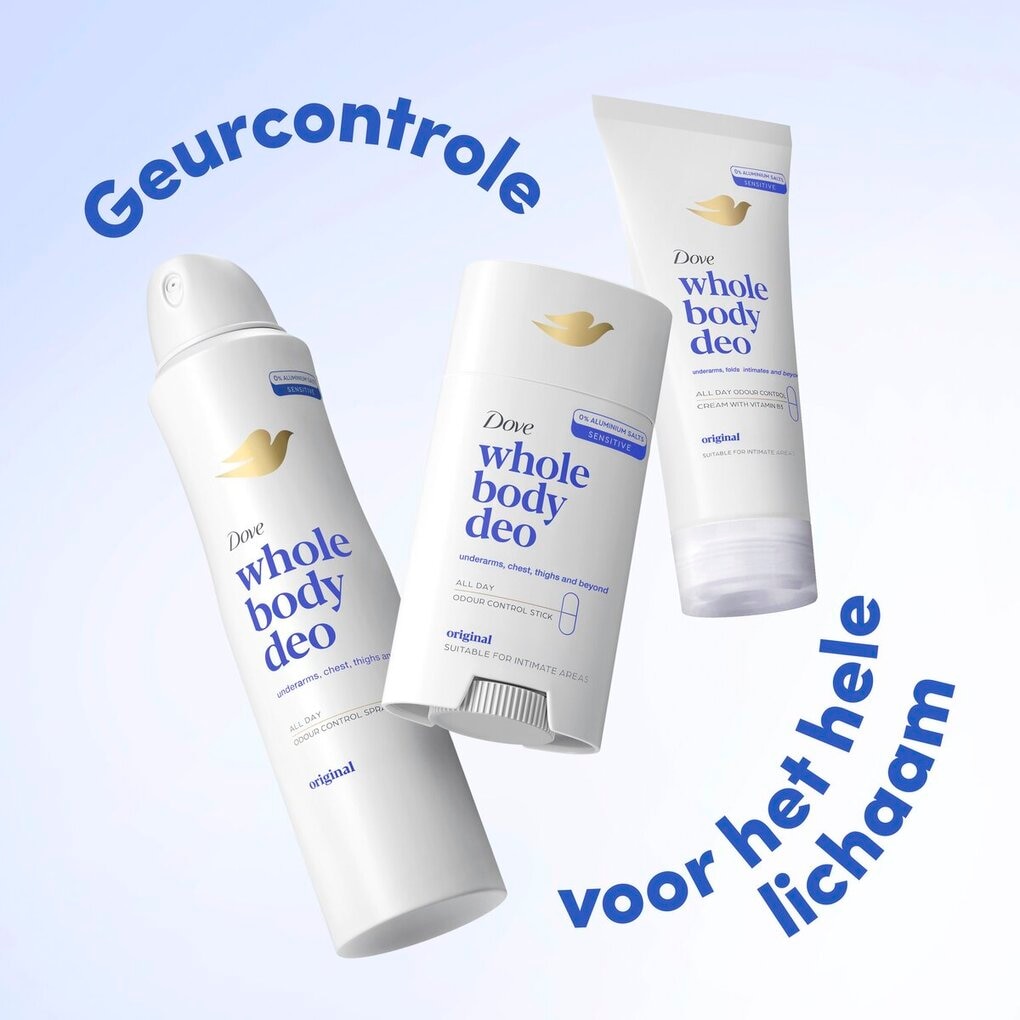 Dove Whole Body Deo Original Deodorant Spray