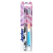 Afbeelding van Jordan Individual Reach Soft Tandenborstel - 2 stuks