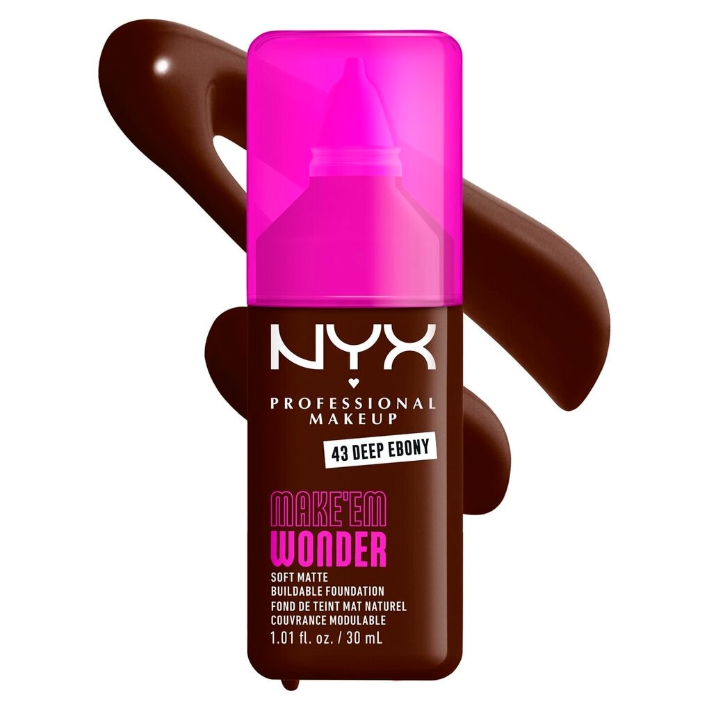 NYX Professional Makeup Make 'Em Wonder 43 Deep Ebony Foundation
