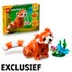 LEGO Creator 3-In-1 31394 Schattige Dieren: Rode Panda