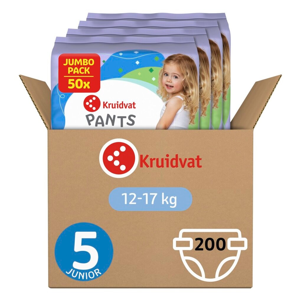 Kruidvat Pants Junior Maat 5 Luierbroekjes Volumedoos Kruidvat Pants Junior Maat 5 Luierbroekjes Volumedoos