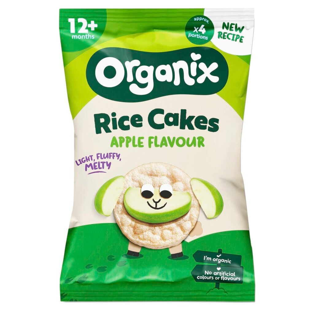 Organix 12+M Appel Rijstwafels