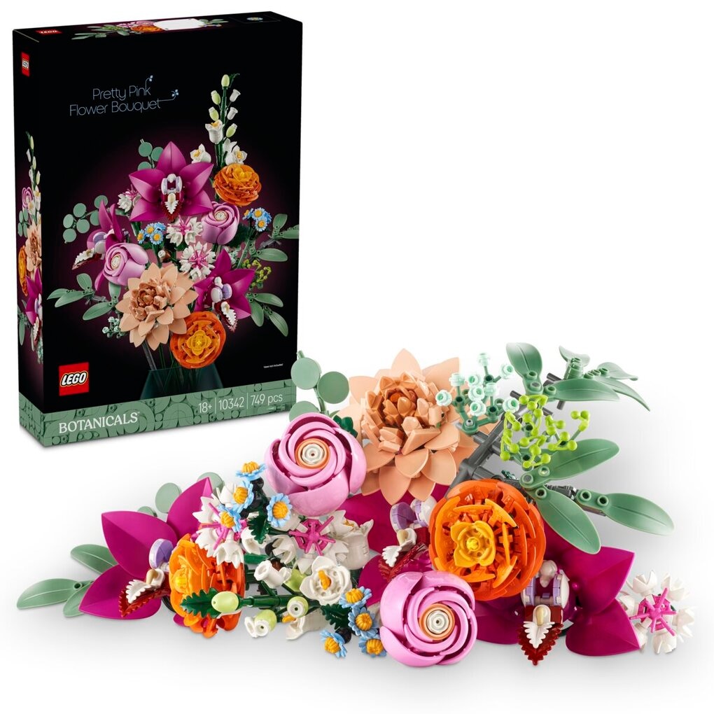 LEGO Botanical Collection 10342 Roze Boeket