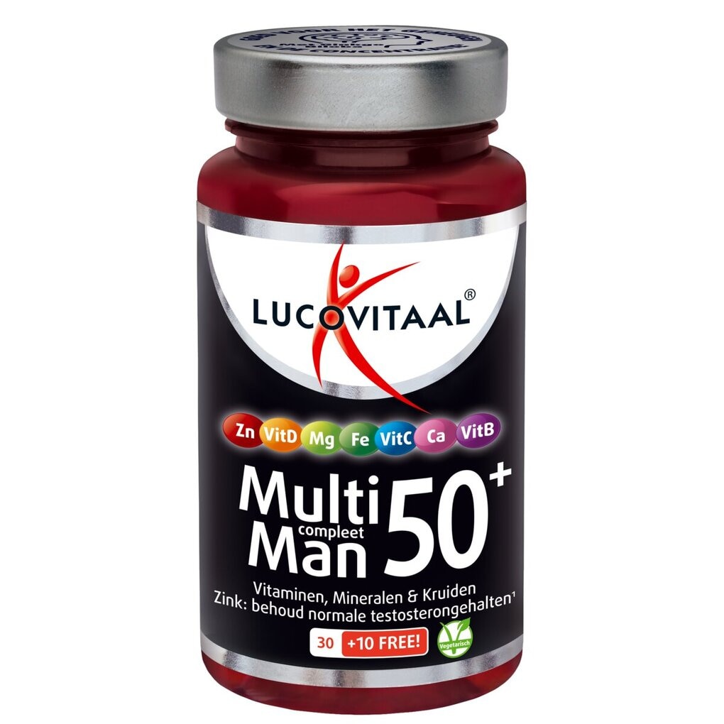Lucovitaal Multi Man 50+ Compleet Tabletten