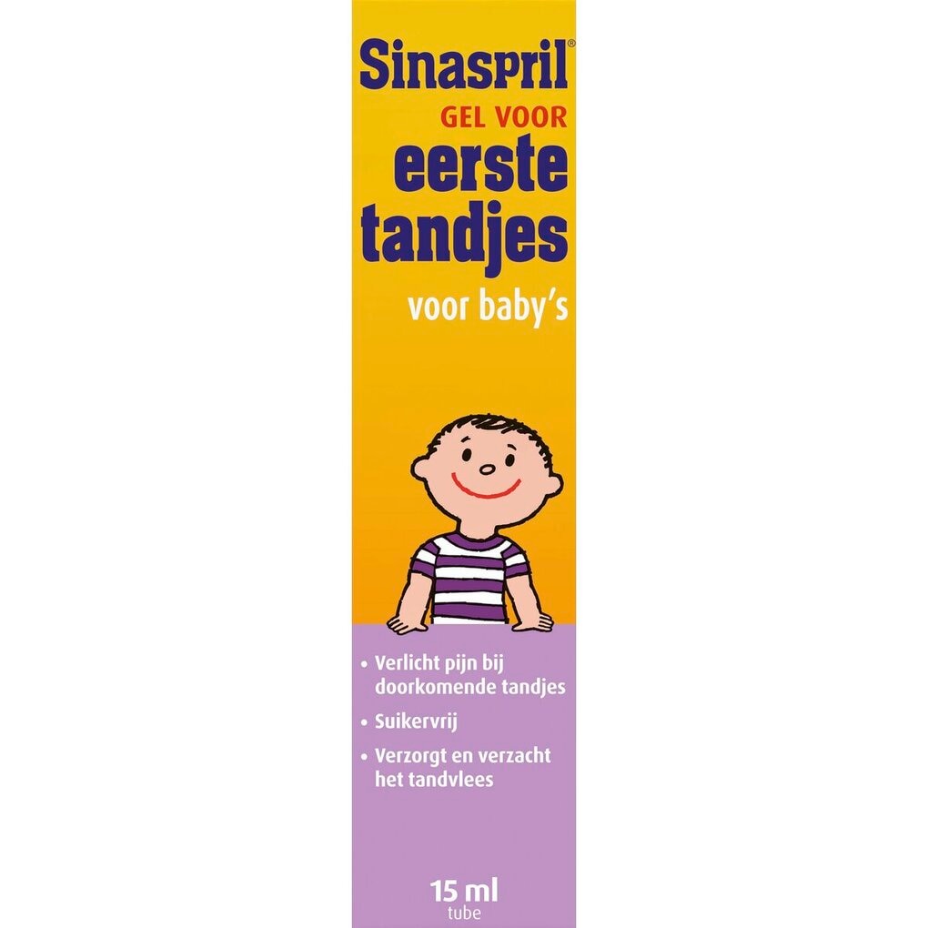 Sinaspril Gel Voor Eerste Tandjes