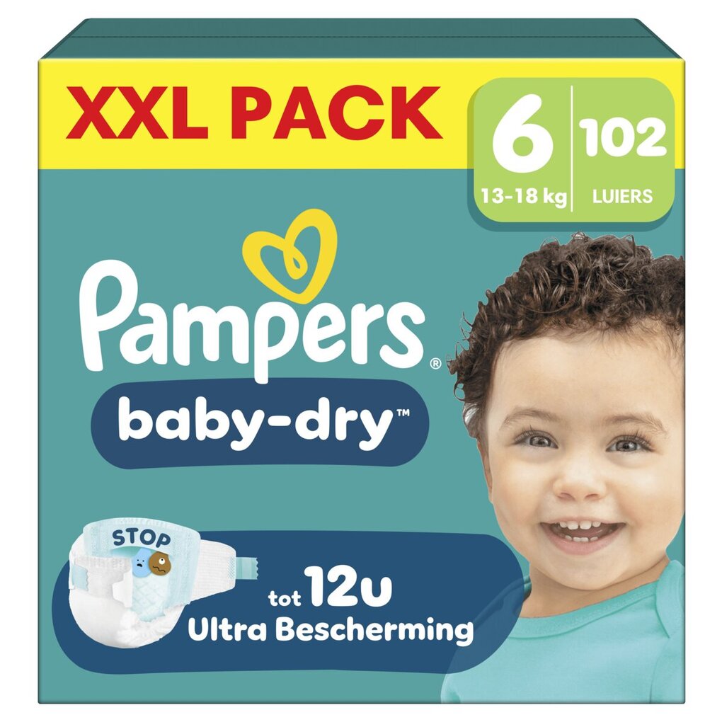 Pampers Baby-Dry Maat 6 Luiers