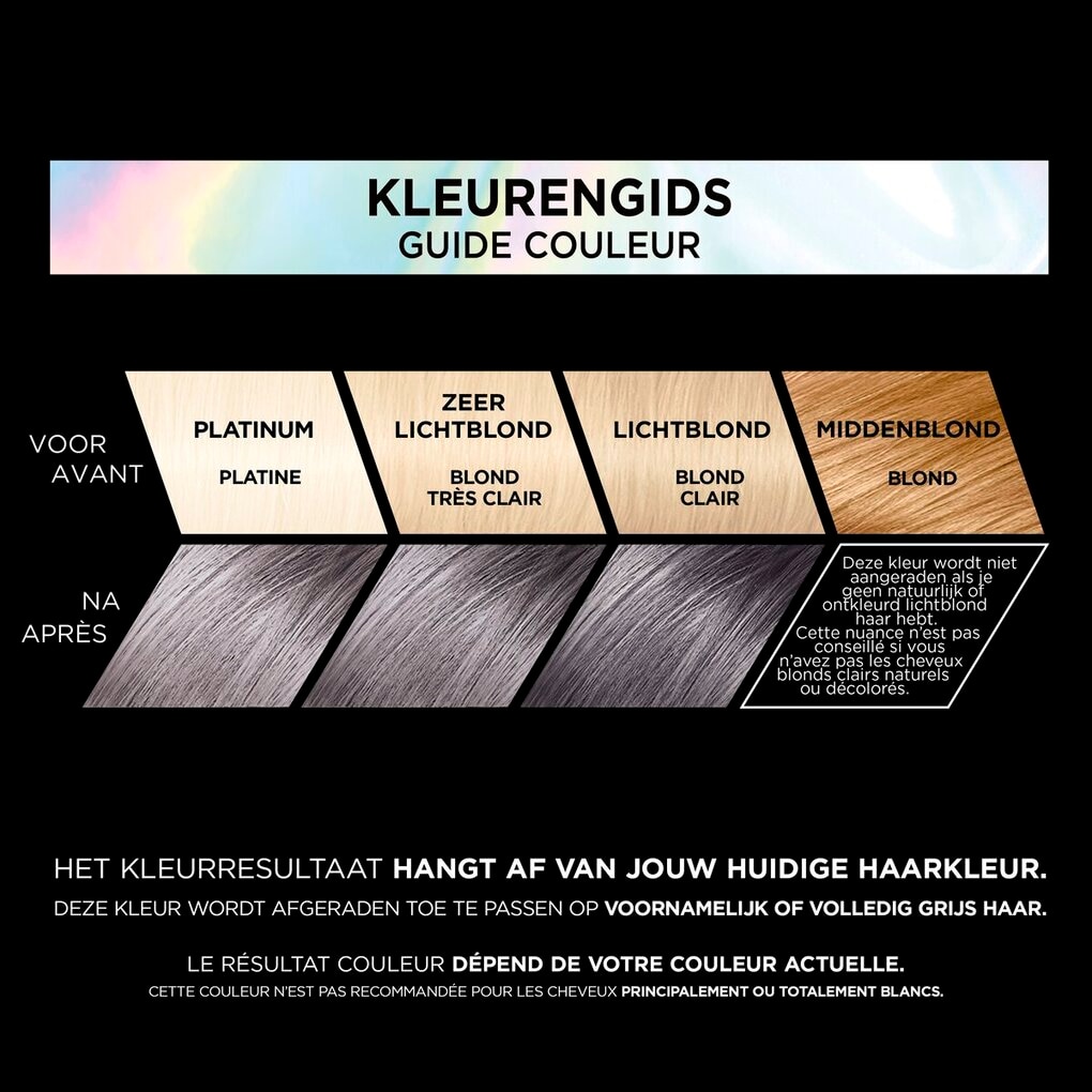 L'Oréal Paris Préférence Les Vivids 9.112 Smokey Grey Permanente Haarkleuring