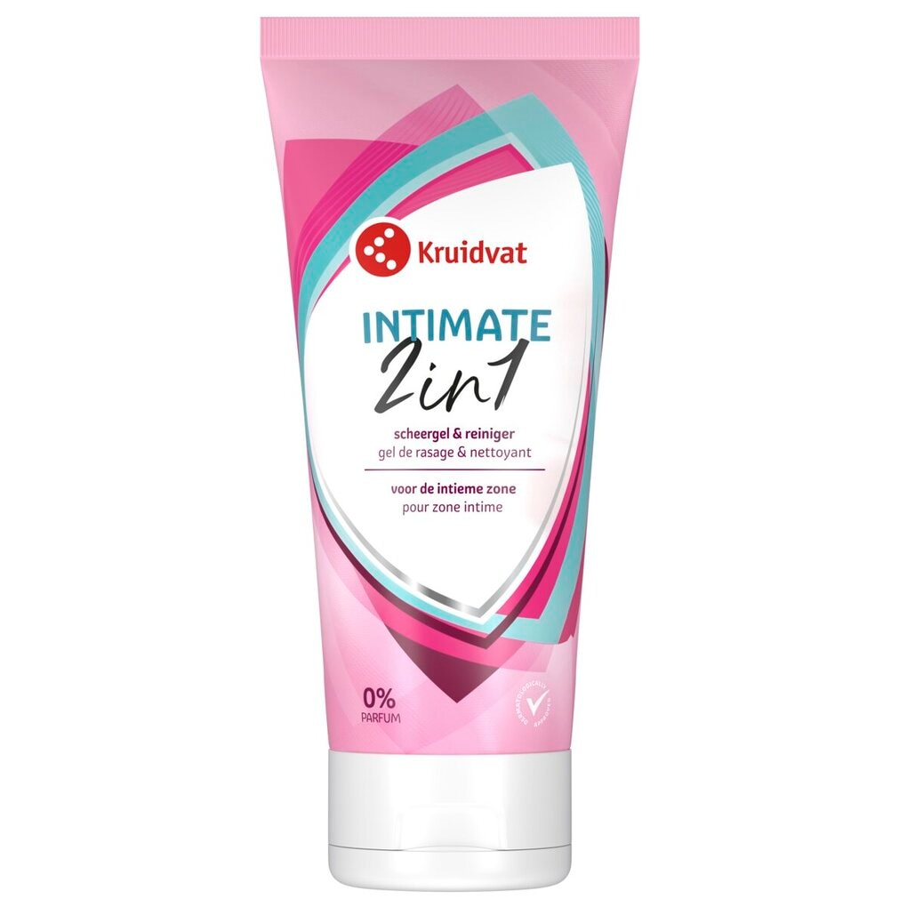 Kruidvat 2-In-1 Intimate Scheergel + Reiniger