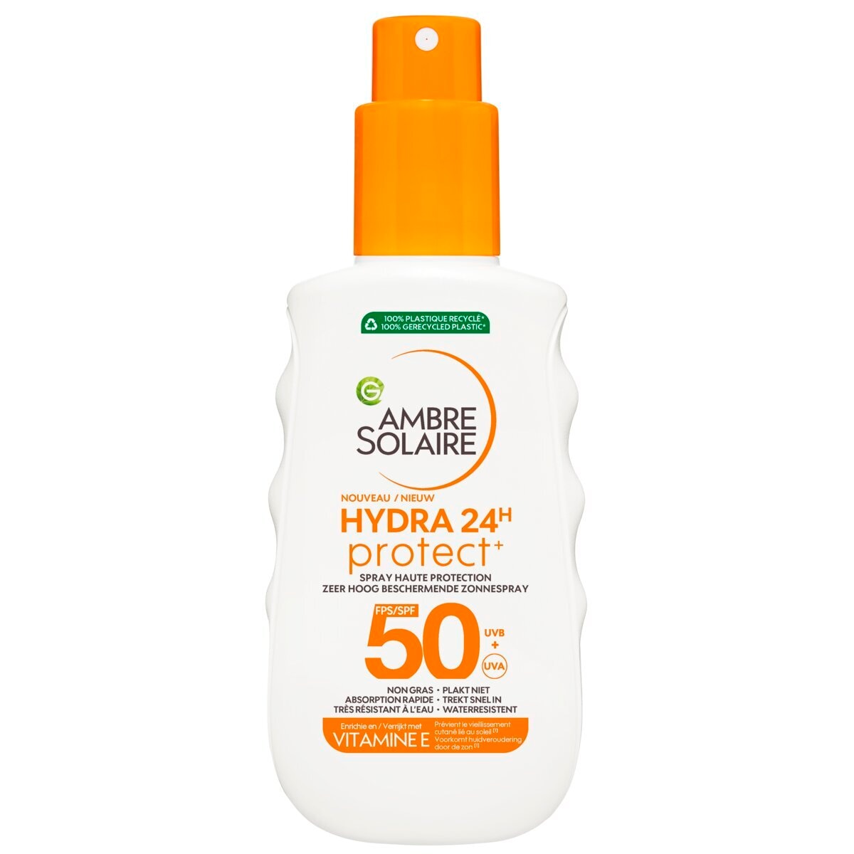Afbeelding van Garnier Ambre Solaire Hydra 24H Protect Zonnebrandspray SPF50 - 150ml