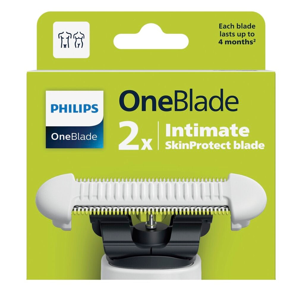 Philips OneBlade Intimate Vrouw QP229/52 SkinProtect Blade Navulmesjes