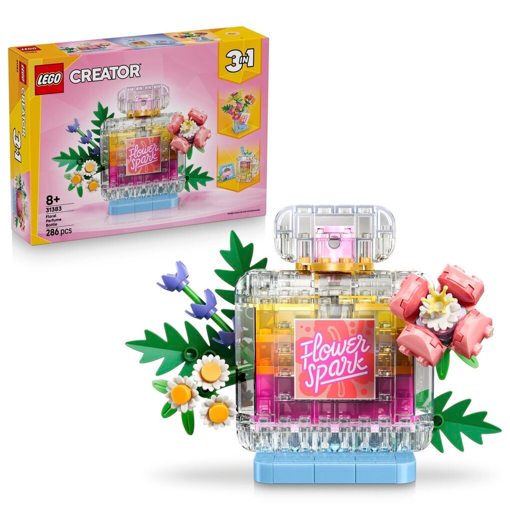 LEGO Creator 3-In-1 31383 Parfumfles met Bloemen